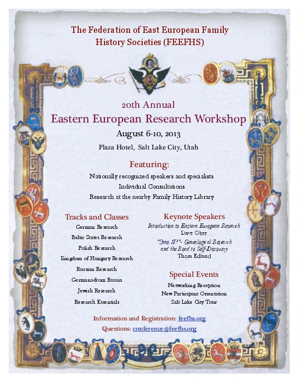 2013 feefhs conference
