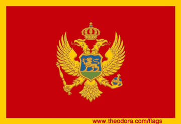 Montenegro national flag