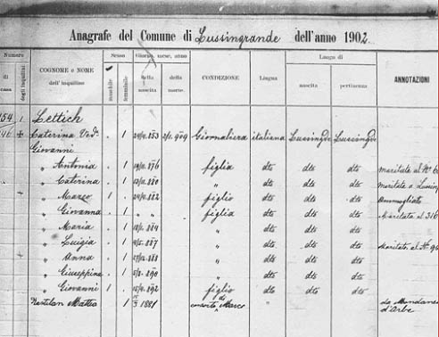 Vital Record