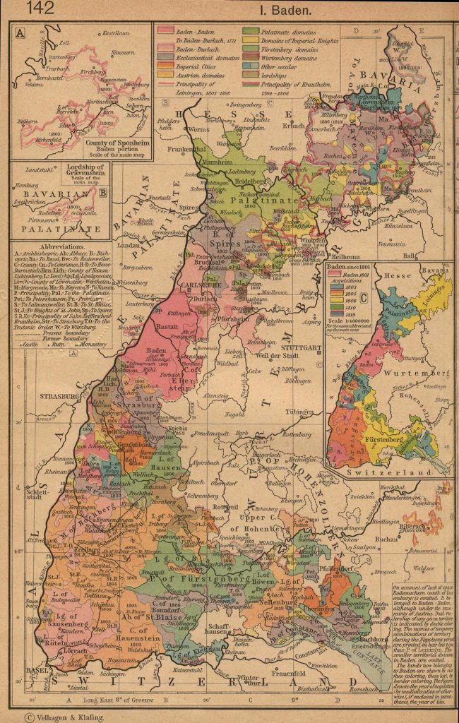 Baden in 1801