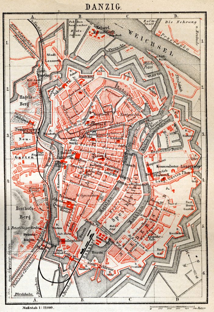 Danzig / Gdansk in 1886