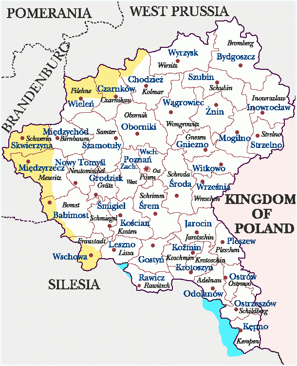 Posen / Poznan in 1945