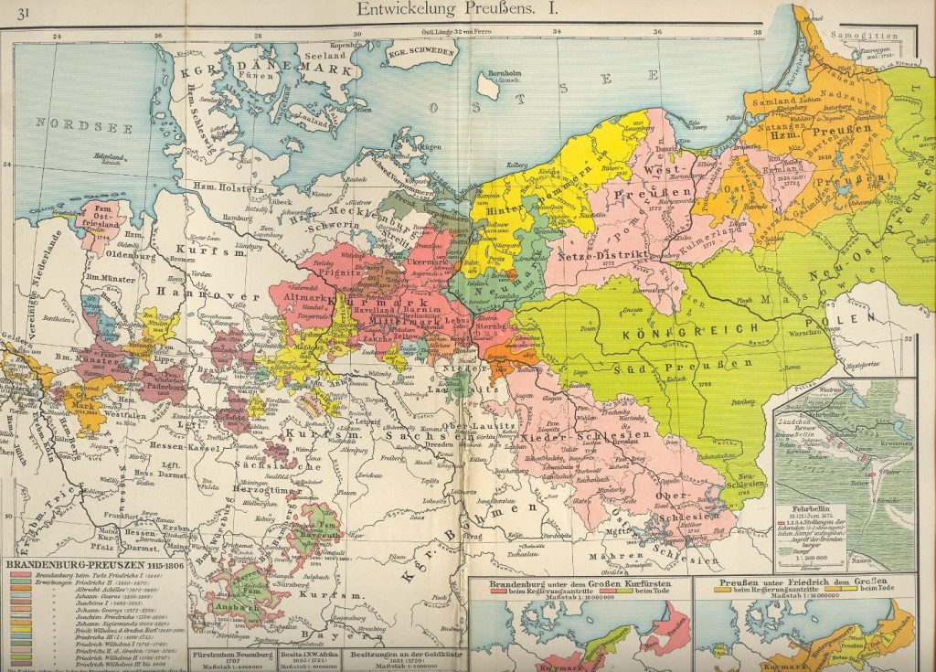 Preussen (Prussia) between 1415 and 1806